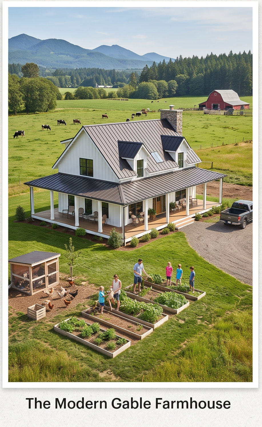 The Modern Gable Farmhouse