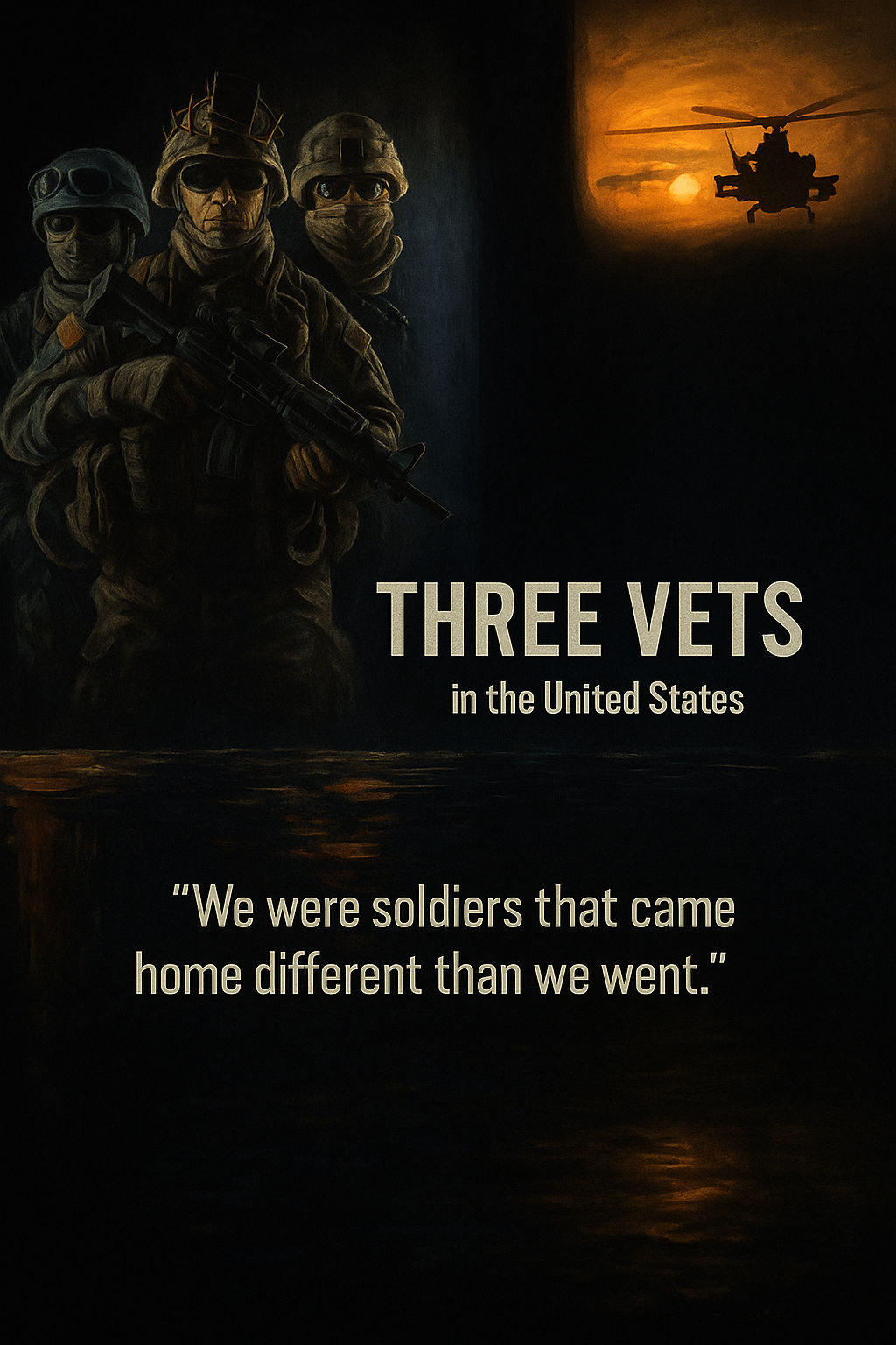 Three Vets in the United States